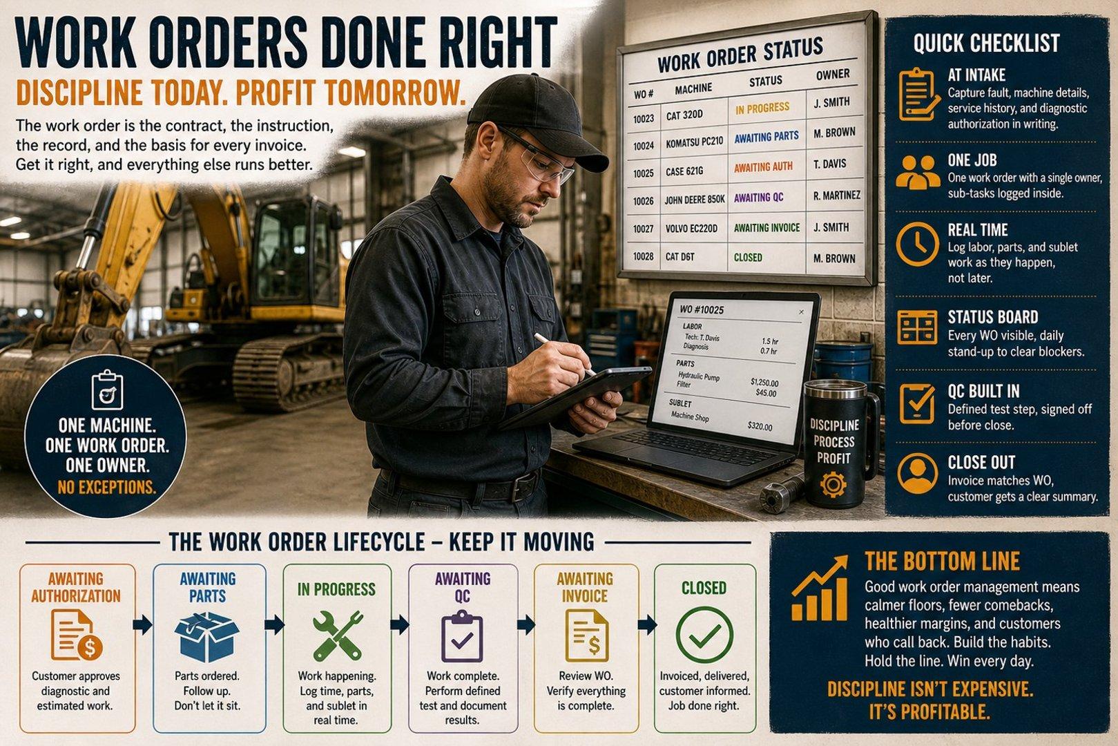 Workshop Process and Work Order Management: A Practical Guide for SMBs